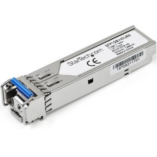 Picture of StarTech.com Dell EMC SFP-1G-BX40-U Compatible SFP Module - 1000BASE-BX-U - 10 GbE Gigabit Ethernet BiDi Fiber (SMF)