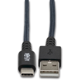 Picture of Tripp Lite Heavy Duty USB-A to USB C Charging Sync Cable for Android M/M 3ft