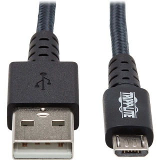 Picture of Tripp Lite Heavy Duty USB-A to USB Micro-B Charging Sync Cable Android 10ft