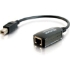 Picture of C2G 1-Port USB 1.1 Superbooster Dongle RJ45 Female to USB B Male - Receiver