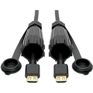 Picture of Tripp Lite HDMI Cable High-Speed 2 IP68 Connectors Industrial Ethernet 6ft