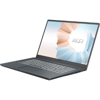 Picture of MSI Modern 15 Modern 15 A5M-071 15.6" Rugged Notebook - Full HD - 1920 x 1080 - AMD Ryzen 5 5500U 2.10 GHz - 8 GB Total RAM - 256 GB SSD - Carbon Gray