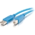 Picture of C2G 2m USB 2.0 A/B Cable - Blue