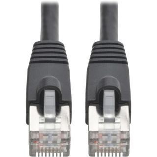 Picture of Tripp Lite Cat6a Snagless Shielded STP Patch Cable 10G, PoE Black M/M 30ft