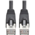 Picture of Tripp Lite Cat6a Snagless Shielded STP Patch Cable 10G, PoE Black M/M 30ft
