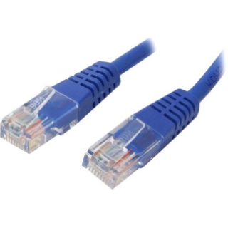 Picture of StarTech.com 8 ft Blue Molded Cat5e UTP Patch Cable