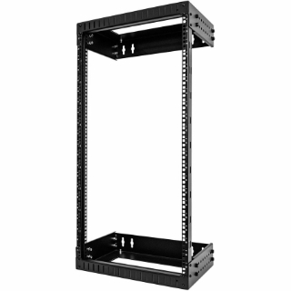 Picture of StarTech.com 21U 19" Wall Mount Network Rack - Adjustable Depth 12-20" Open Frame for Server Room /AV/Data/Computer Equipment w/Cage Nuts