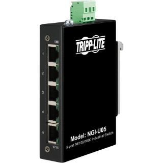 Picture of Tripp Lite Ethernet Switch Unmanaged 5-Port Industrial 10/100/1000 Mbps TAA