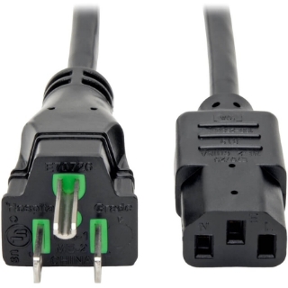 Picture of Tripp Lite Hospital Medical Power Cord 10A 18AWG 5-15P IEC-320-C13 3' 3ft