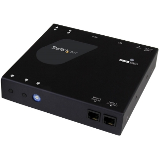 Picture of StarTech.com HDMI Video and USB Over IP Receiver for ST12MHDLANU - Video Wall Support - 1080p