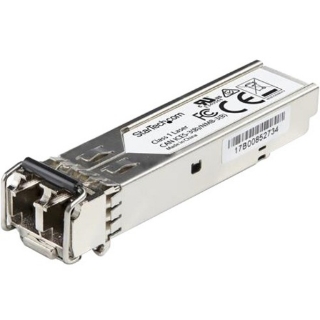 Picture of StarTech.com Dell EMC SFP-100M-FX Compatible SFP Module - 100BASE-FX - 100Mb SFP 100MbE Single Mode Fiber SMF Optic Transceiver 2km DDM