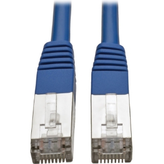 Picture of Tripp Lite Cat5e 350 MHz Molded Shielded STP Patch Cable (RJ45 M/M), Blue, 6 ft.