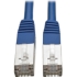 Picture of Tripp Lite Cat5e 350 MHz Molded Shielded STP Patch Cable (RJ45 M/M), Blue, 6 ft.