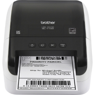 Picture of Brother QL-1100 Desktop Direct Thermal Printer - Monochrome - Label Print - USB