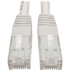 Picture of Tripp Lite Cat6 Cat5e Gigabit Molded Patch Cable RJ45 M/M 550MHz White 6ft