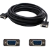 Picture of 5PK 25ft VGA Male to VGA Male Black Cables For Resolution Up to 1920x1200 (WUXGA)