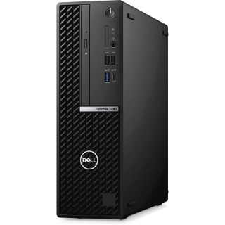 Picture of Dell OptiPlex 7000 7090 Desktop Computer - Intel Core i7 11th Gen i7-11700 Octa-core (8 Core) 2.50 GHz - 16 GB RAM DDR4 SDRAM - 256 GB M.2 PCI Express NVMe 3.0 x4 SSD - Small Form Factor - Black