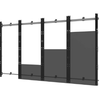 Picture of Peerless-AV SEAMLESS Kitted DS-LEDTVF-4X4 Mounting Frame for LED Display, Video Wall - Black, Silver