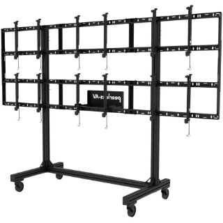 Picture of Peerless-AV Portable Video Wall Cart 2x2 and 3x2 Configuration for 46" to 55" Displays