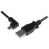 Picture of StarTech.com 1m 3 ft Left Angle Micro-USB Charge-and-Sync Cable M/M - USB 2.0 A to Micro-USB - 30/24 AWG