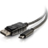 Picture of C2G 12ft USB C to DisplayPort 4K Cable Black