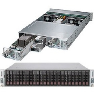 Picture of Supermicro SuperServer 2028TP-DNCR Barebone System - 2U Rack-mountable - Socket LGA 2011-v3 - 2 x Processor Support