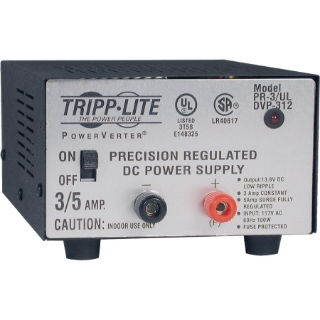 Picture of Tripp Lite DC Power Supply 3A 120VAC to 13.8VDC AC to DC Conversion UL Certified
