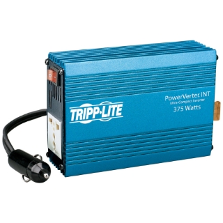 Picture of Tripp Lite International Ultra-Compact Car Inverter 375W 12V DC to 230V AC 1 Universal Outlet