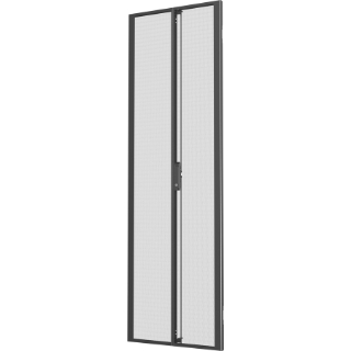 Picture of Vertiv VR 48U x 600mm Wide Split Perforated Doors Black