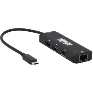 Picture of Tripp Lite USB C Multiport Adapter 4K60Hz HDMI USB-A Gbe 100W PD Charging