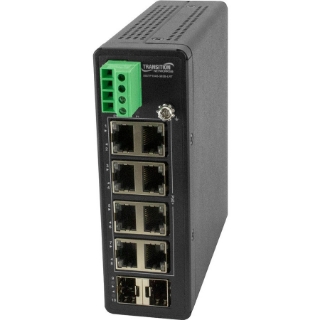 Picture of Transition Networks Unmanaged Hardened Gigabit Ethernet PoE+ Switch with Low Voltage Input