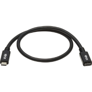 Picture of Tripp Lite U421-006 USB-C Extension Cable, M/F, Black, 6 ft. (1.8 m)