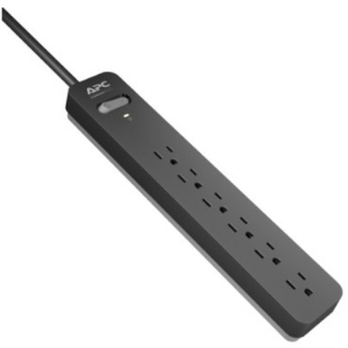 Picture of APC by Schneider Electric Essential SurgeArrest PE63, 6 Outlets, 3 Foot Cord, 120V