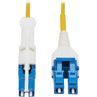 Picture of Tripp Lite Duplex Singlemode SMF Fiber Optic Cable OS2 LSZH CS-UPC LC-UPC 10M