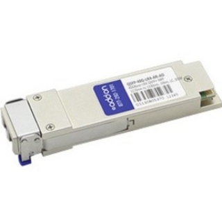 Picture of AddOn Arista Networks QSFP-40G-LR4 Compatible TAA Compliant 40GBase-LR4 QSFP+ Transceiver (SMF, 1270nm to 1330nm, 10km, LC, DOM)