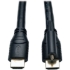 Picture of Tripp Lite 10ft High Speed HDMI Cable with Ethernet and Locking Connector Ultra HD 4K x 2K M/M 10'