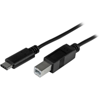 Picture of StarTech.com USB C to USB B Printer Cable - 3 ft / 1m - USB C Printer Cable - USB C to USB B Cable - USB Type C to Type B