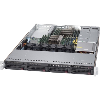 Picture of Supermicro SuperServer 6018R-WTR Barebone System - 1U Rack-mountable - Socket LGA 2011-v3 - 2 x Processor Support