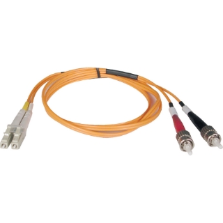 Picture of Tripp Lite 10M Duplex Multimode 50/125 Fiber Optic Patch Cable LC/ST 33' 33ft 10 Meter