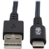 Picture of Tripp Lite Heavy Duty USB-A to USB C Charging Sync Cable for Androids M/M 10ft