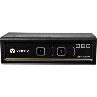 Picture of Vertiv Cybex SC900 Secure Desktop KVM| 2 Port Dual-Head| DisplayPort| TAA