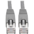 Picture of Tripp Lite Cat6a Ethernet Cable 10G STP Snagless Shielded PoE M/M Gray 12ft