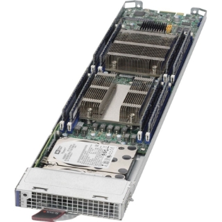 Picture of Supermicro MicroBlade MBI-6128R-T2X Barebone System - Blade - Socket LGA 2011-v3 - 2 x Processor Support