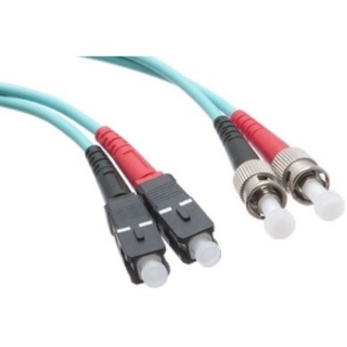 Picture of Axiom SC/ST 10G Multimode Duplex OM3 50/125 Fiber Optic Cable 10m