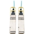 Picture of Tripp Lite QSFP28 to QSFP28 Active Optical Cable - 100GbE, AOC, M/M, Aqua, 20 m (65.6 ft.)