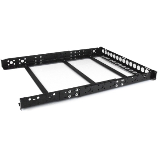 Picture of StarTech.com 1U Fixed 19" Adjustable Depth Universal Server Rack Rails