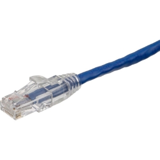 Picture of Axiom 9FT CAT6 UTP 550mhz Patch Cable Clear Snagless Boot (Blue) - TAA Compliant