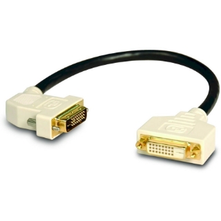Picture of Tripp Lite DVI Dual Link Digital Extension Adapter Cable with 45 degree Left Plug