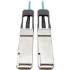 Picture of Tripp Lite QSFP+ to QSFP+ Active Optical Cable - 40Gb, AOC, M/M, Aqua, 20 m (65.6 ft.)