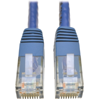 Picture of Tripp Lite Cat6 Gigabit Molded Patch Cable RJ45 M/M 550MHz 24 AWG Blue 6'